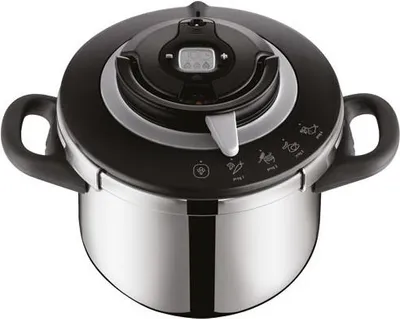 Image de Autocuiseur inox 4.5l - Seb - P4550600 - clipso + chef