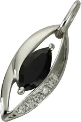 Produktbild von KISMA Schmuck Ketten Anhänger schwarz Sterling Silber 925 D2KIH0110-004