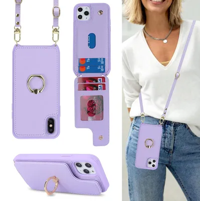 Obrázek produktu pro Kožené pouzdro typu "flip" pro iPhone 11 Pro s držákem na karty