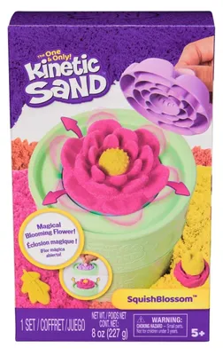 Zdjęcie produktu dla Kinetic Sand KNS ACK Squish Blossom MX GML, Piasek kinetyczny dla dzieci, 5 lat(a), Wielobarwny