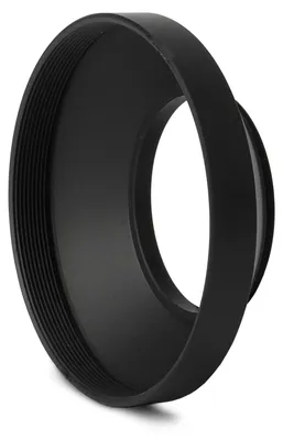 Immagine prodotto di CELLONIC Paraluce Grandangolare compatibile con Ø 39mm con filettatura a vite Ø 39mm Lens Hood in Metallo protegge l'obiettivo e la lente da urti e graffi