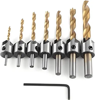 Produktbild von Senkerbohrer Set für Holz mit Kohlenstoffstahl