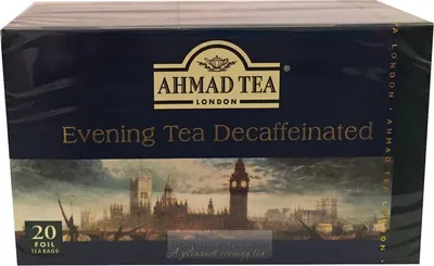 Immagine prodotto di Ahmad Tea - Tè della sera, tè nero senza caffeina da regalare