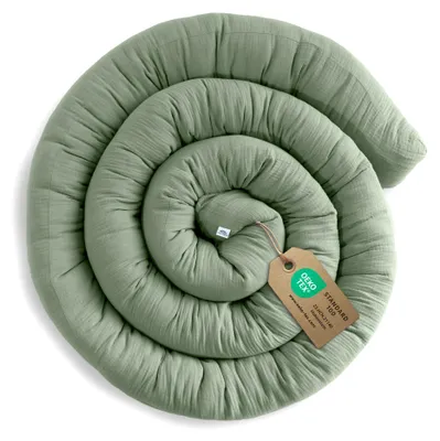 Produktbild von Bettschlange für Babybett aus Musselin - 200, 300 & 400 cm