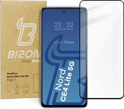 Produktbild von Kaitseklaas Bizon OnePlus Nord CE4 Lite Edge, must