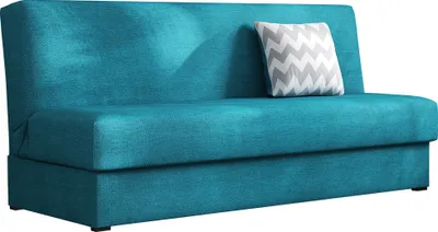 Produktbild von MIRJAN24 Schlafsofa Adela Mini mit Bettkasten, Bettsofa, Couch mit Schlaffunktion, Polstersofa, Couchgarnitur (Enjoy 17 + Zygzak Popiel)