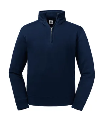 Produktbild von RUSSELL Herren Sweatshirt Reißverschluss Stehkragen Pullover Langarm, Größe:S, Farbe:French Navy
