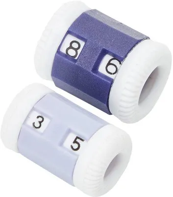 Produktbild von Kunststoff Grau, Lila (klein, groß) Tourenter - 2 Stücke