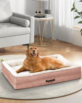 Produktbild von XXL Orthopädisches Hundebett mit Wasserabweisendem Bezug