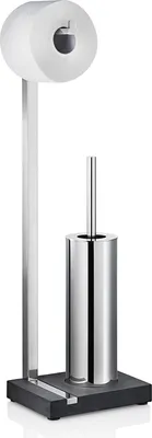 Imagen del producto de Blomus - Dispensador de papel higiénico para inodoro MENOTO, acero inoxidable pulido, modelo 68820