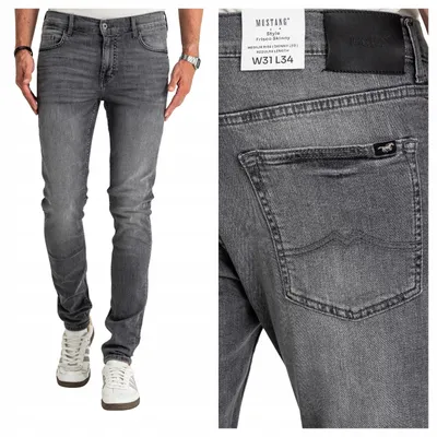 Immagine prodotto di MUSTANG | Frisco Skinny | Jeans da uomo, vestibilità stretta, L32 L32