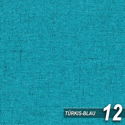 Produktbild von Polsterstoff MERIVA PREMIUM | Möbelstoff Webstoff gewebt Meterware Bezugsstoff | 12  Türkis-blau