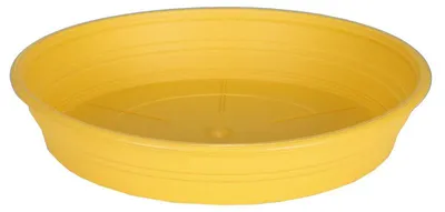 Image de Soucoupe Ronde D47cm - H5,5cm - Jaune - Fabrication Française