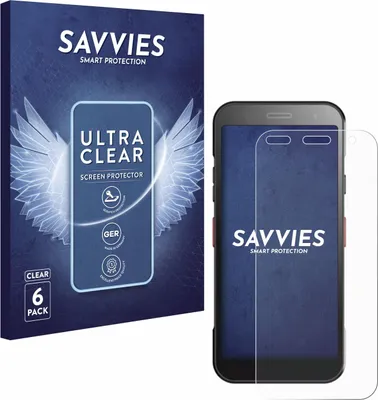 Produktbild von 6x Für Honeywell CT32 Schutzfolie Savvies Displayschutz Display Schutz Folie Klar Transparent