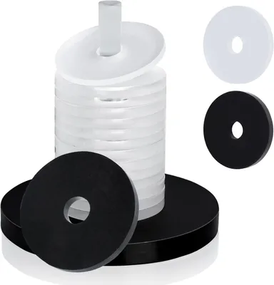 Productafbeelding van Schocken set shock bestek met 14 acryl discs en stand - Shock bestek voor shocks game puzzel jule meiern maxen