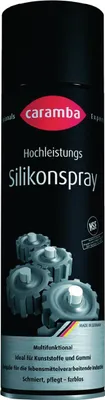 Produktbild von 1x CARAMBA Silikonspray 500ml Dose farblos geruchsarm -30/+200Grad C