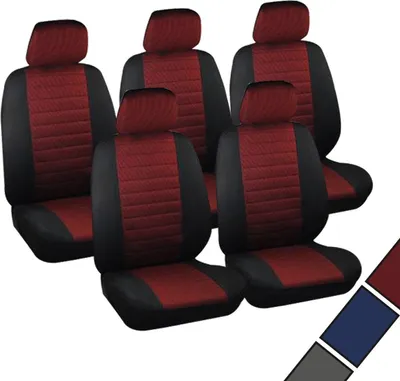 Produktbild von Woltu 7233-5, Schwarz, Burgund, 5 Stück(e)