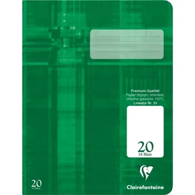 Produktbild von Clairefontaine Heft A4 Premium blanco 16Bl