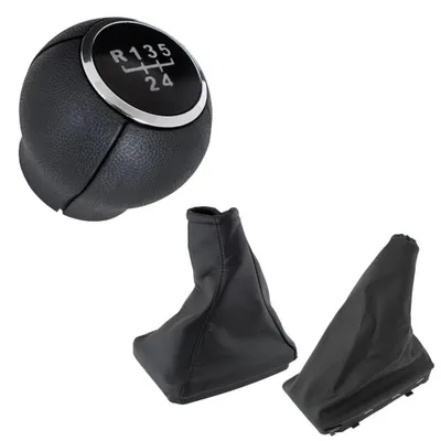 Für Opel Corsa C 2000-2012 Schaltknauf 5-Gang Schaltmanschette Rahmen Handbremse in der Farbe von GOLDCAR