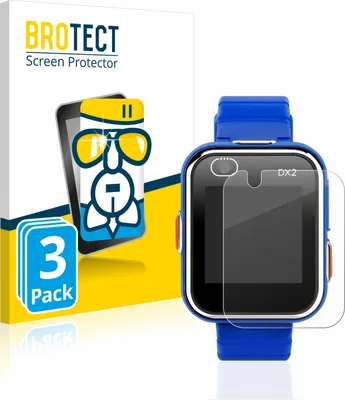 Produktbild von 3x BROTECT Schutzglas für Vtech Kidizoom Smart Watch DX2 Schutzfolie Panzer Folie Glas Display Schutz klar