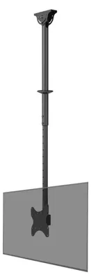 Produktbild von Neomounts CL35-340BL12 Monitor-/TV-Deckenhalterung 23-42" - H 106-156 cm, 100 x 100 mm, 200 x 200 mm, -25 - 0°, -180 - 180°, 6°, Schwarz