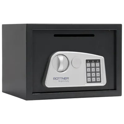 Produktbild von Möbeltresor Jupiter 3 250x350x280mm Elektronikschloss Fbd.+Einwurf 9kg ROTTNER