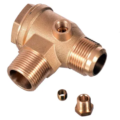 Image de Clapet anti-retour 3/4 x 3/4 compresseur d'air outil en laiton pour le raccordement du clapet