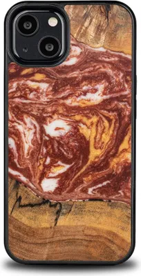 Produktbild von Bewood Einzigartige Hülle für iPhone 13 - Planeten - Mars
