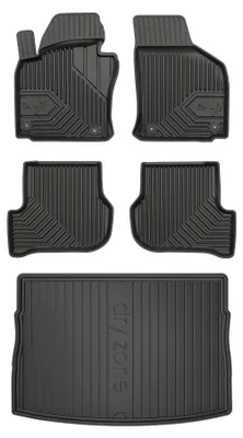 Immagine prodotto di Tappetini 3D TPE + baule DryZone per Volkswagen Golf VI 2008-2016 5 pezzi
