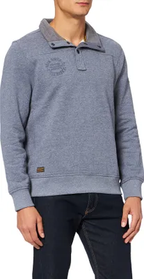 Produktbild von 28104 Camel Active, ,  Herren Troyer Pullover Pulli, Sweaterstrick, blue, XXL