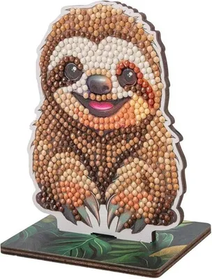 Obrázek produktu pro CRYSTAL ART Diamantov malovn Jungle: Lenochod