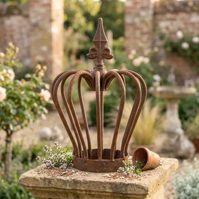 Produktbild von Krone ca. 24 cm - Gartendekoration