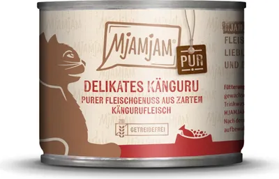 Produktbild von Zartes Känguru pur - 6er-Pack a 200g