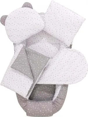 Produktbild von Twinkle Stars 5-teiliges Set Comfort Babynest