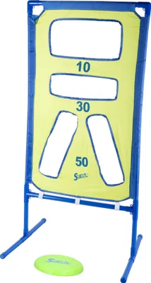 Obrázok produktu pre Scatch Frisbee vonkajšia hra na hádzanie - Vrátane frisbee a bránky - 111 x 5,6 x 43 CM - Deti od 6 rokov - Modrá/zelená