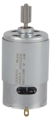 Obrázok produktu pre 6V RS550 vysokorýchlostný mikromotor pre elektrické autíčka a detské motorky (550-20000)