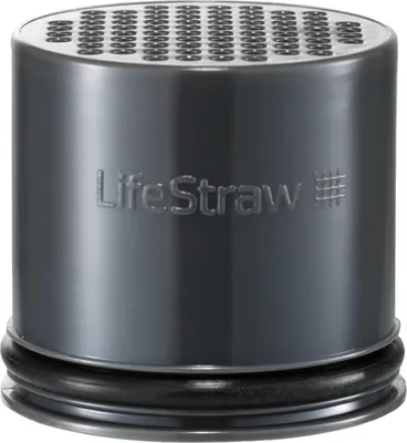 A close-up studio shot of a water filter component.