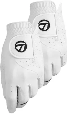 Produktbild von TaylorMade Stratus Doppelpack (2 Handschuhe) Herren Golfhandschuh aus Leder Rechtshänder (LH) XL
