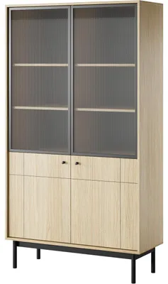 Obrázek produktu pro Vitrína ALSTREMO 05 dub linea