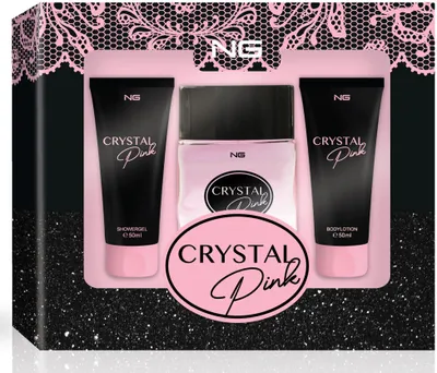 Produktbild von NG PERFUMES NG Crystal Pink - Eau de Parfum, Duschgel, Körperlotion