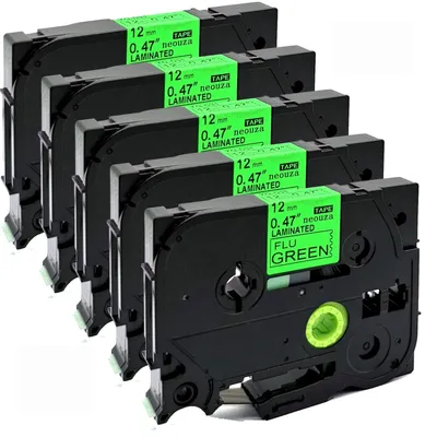 Immagine prodotto di Cartucce per etichette compatibili per stampanti Brother P-Touch, larghezza 12 mm