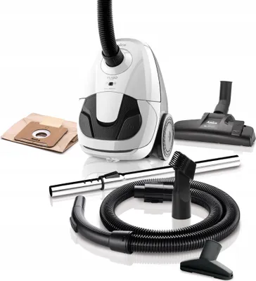 Produktbild von Amica Yugo VM1046 Beutelstaubsauger 900 W mit Saugregulierung und weichen Rädern
