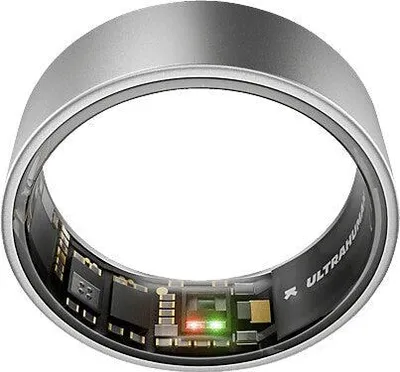 Immagine prodotto di ULTRAHUMAN Ring Air - Smart Ring for Women and Men - Sleep and Fitness Tracking Wearable - Heart Rate - Smartring Raw Titanium Size 6