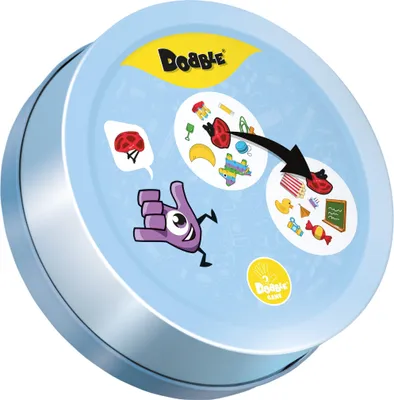 Produktbild von DOBBLE Kids Kartenspiel für Kinder ab 4 Jahren – Schnelligkeitsspiel – Asmodee