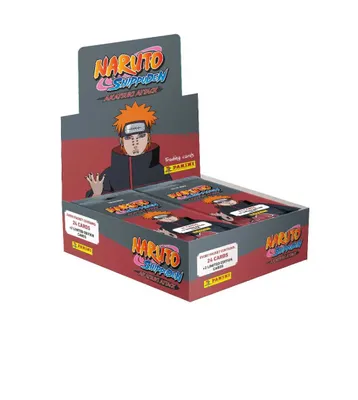 Produktbild von Panini Naruto Shippuden Akatsuki Attax Trading Cards - Fat Pack Box