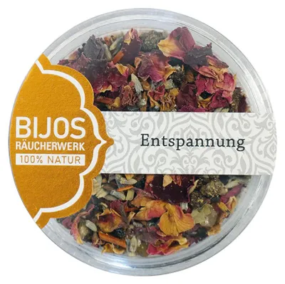 Obrázok produktu pre Bijos, zmes na kadidlo, Relax, 50 ml