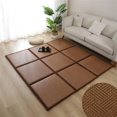 Image de Solidchoice - Tapis de sol tatami pliable avec surface antidérapante, idéal pour le salon