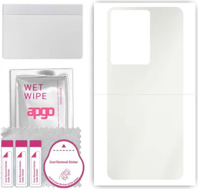 Produktbild von apgo Rückseite Schutzfolie, Matt, kompatibel mit Vivo iQOO Z7s, Hinten Hydrogel-Displayschutzfolie mit Positionierhilfe, kratzfest, einfache Montage