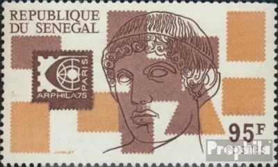 Produktbild von Briefmarken Senegal 1975 Mi 568 (kompl.Ausg.) postfrisch Briefmarkenausstellung