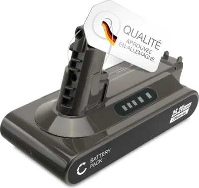 Image de CELLONIC 1x Batterie pour Aspirateur Compatible avec Dyson Cyclone V10, V10, V10 Absolute, SV12 - (2500mAh, 25.2V)